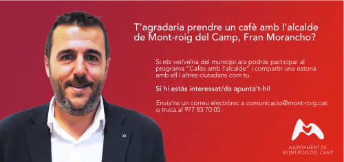 Programa Cafès amb l'alcalde