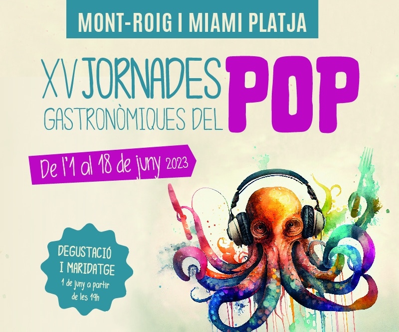 XV Jornades Gastronòmiques del Pop