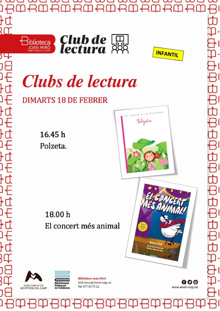 Club de lectura infantil