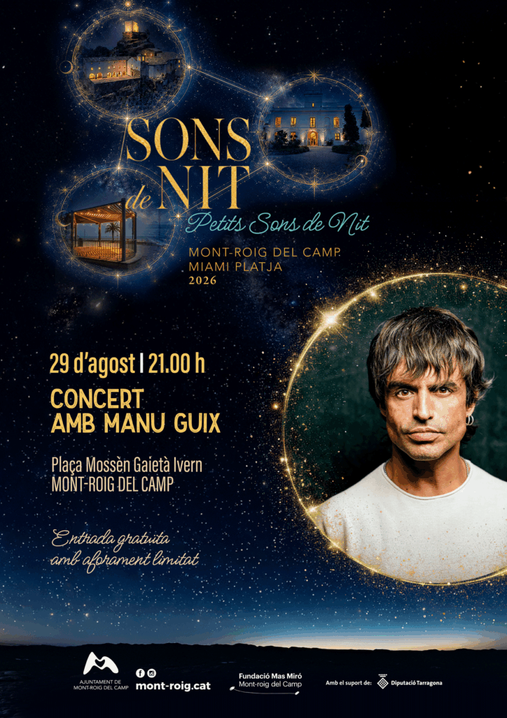 Sons de Nit - Concert amb Manu Guix