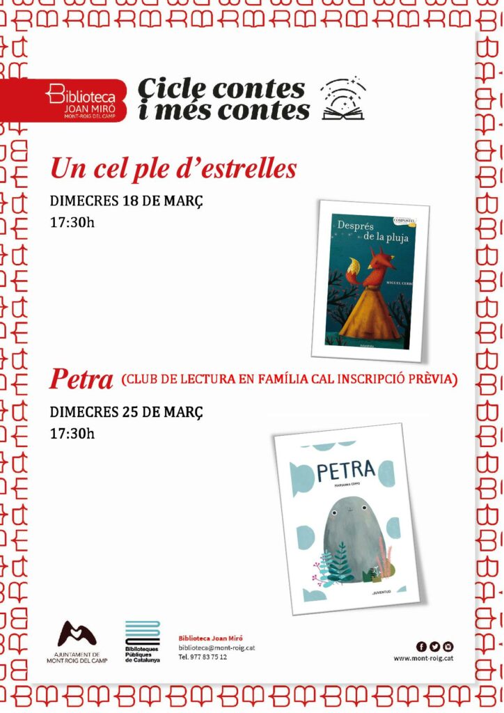 Cicle contes i més contes